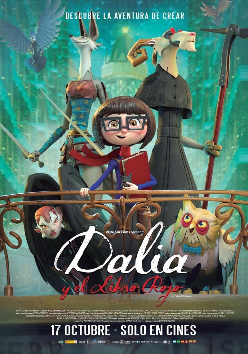 Dalia y el libro rojo filmaren kartela
