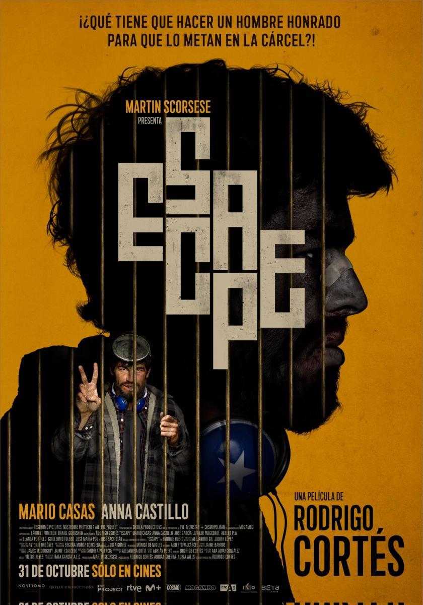 Escape filmaren kartela