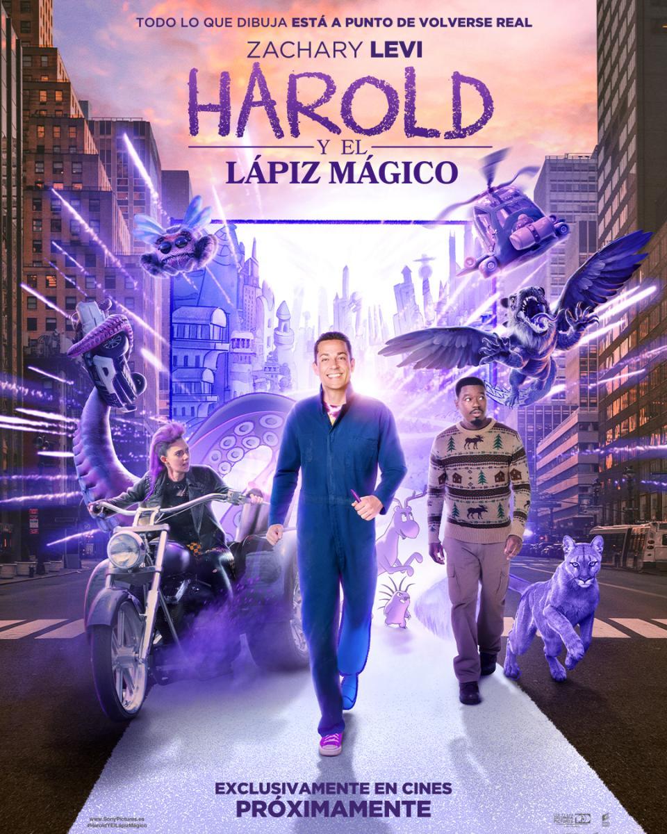 Harold y el lápiz mágico filmaren kartela