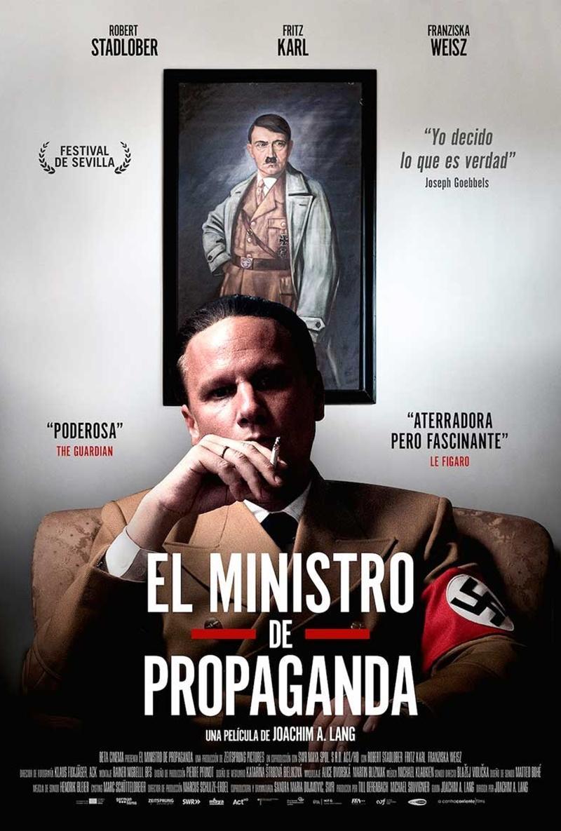 El ministro de Propaganda filmaren kartela