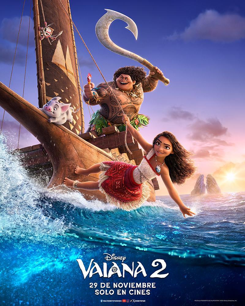 Vaiana 2 filmaren kartela