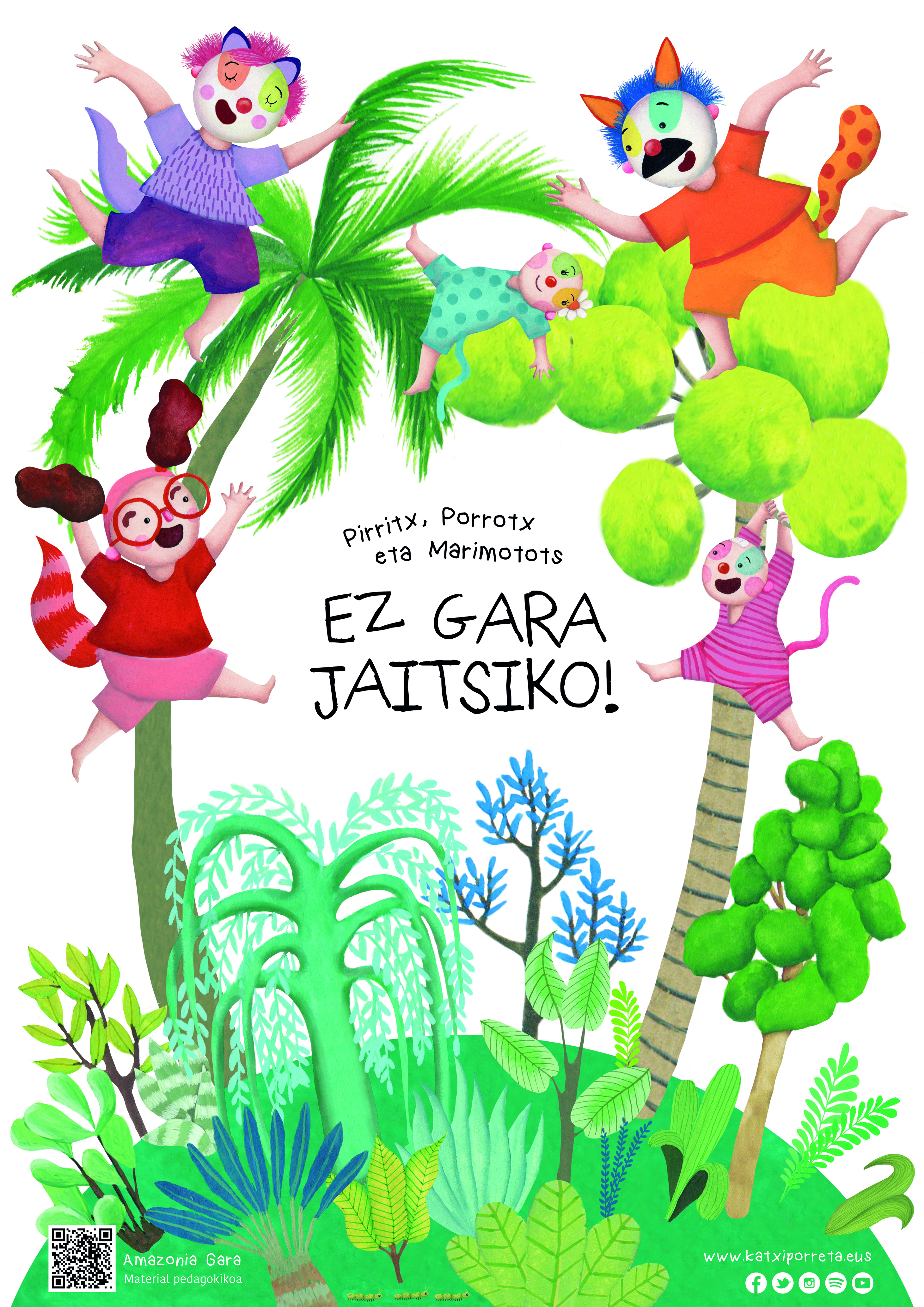 Cartel del espectáculo Ez gara jaitsiko!