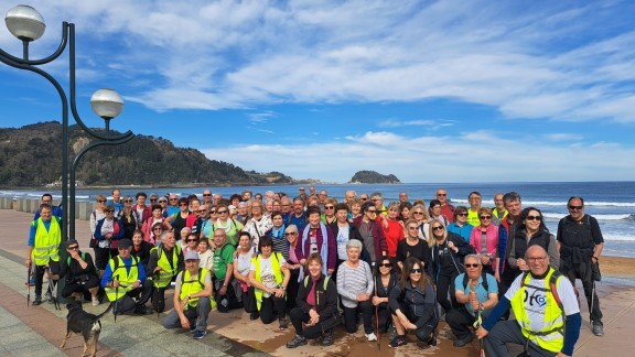 Caminata saludable en Zarautz