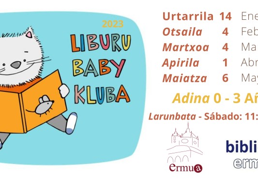 Cartel anunciador de la actividad