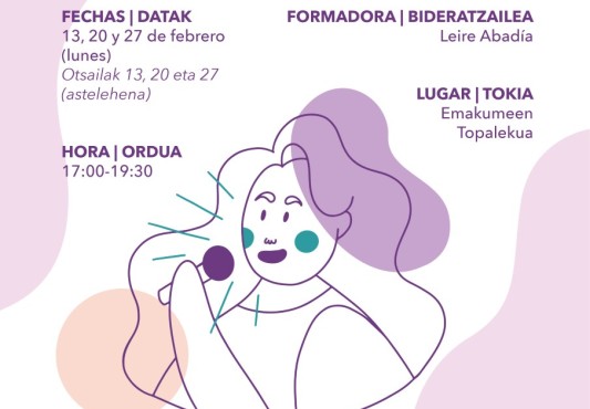 cartel anunciador de la actividad