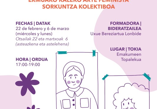 Cartel anunciador del taller