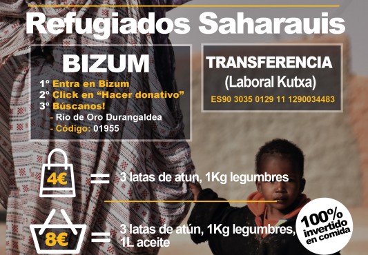Cartel de la ONG Rio de Oro