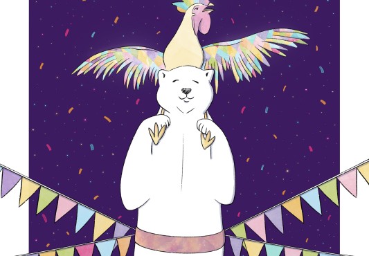 Cartel ganador del concurso Carnaval Ermua 2023