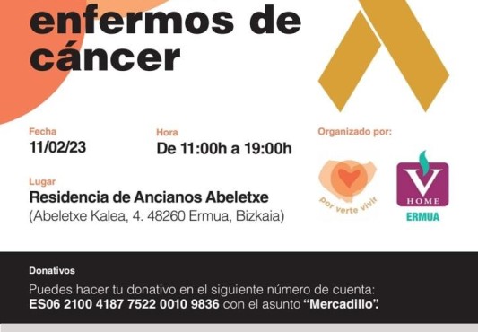 Cartel que anuncia la actividad