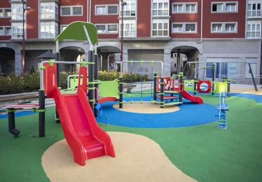 Nuevo parque en Avenida Gipuzkoa