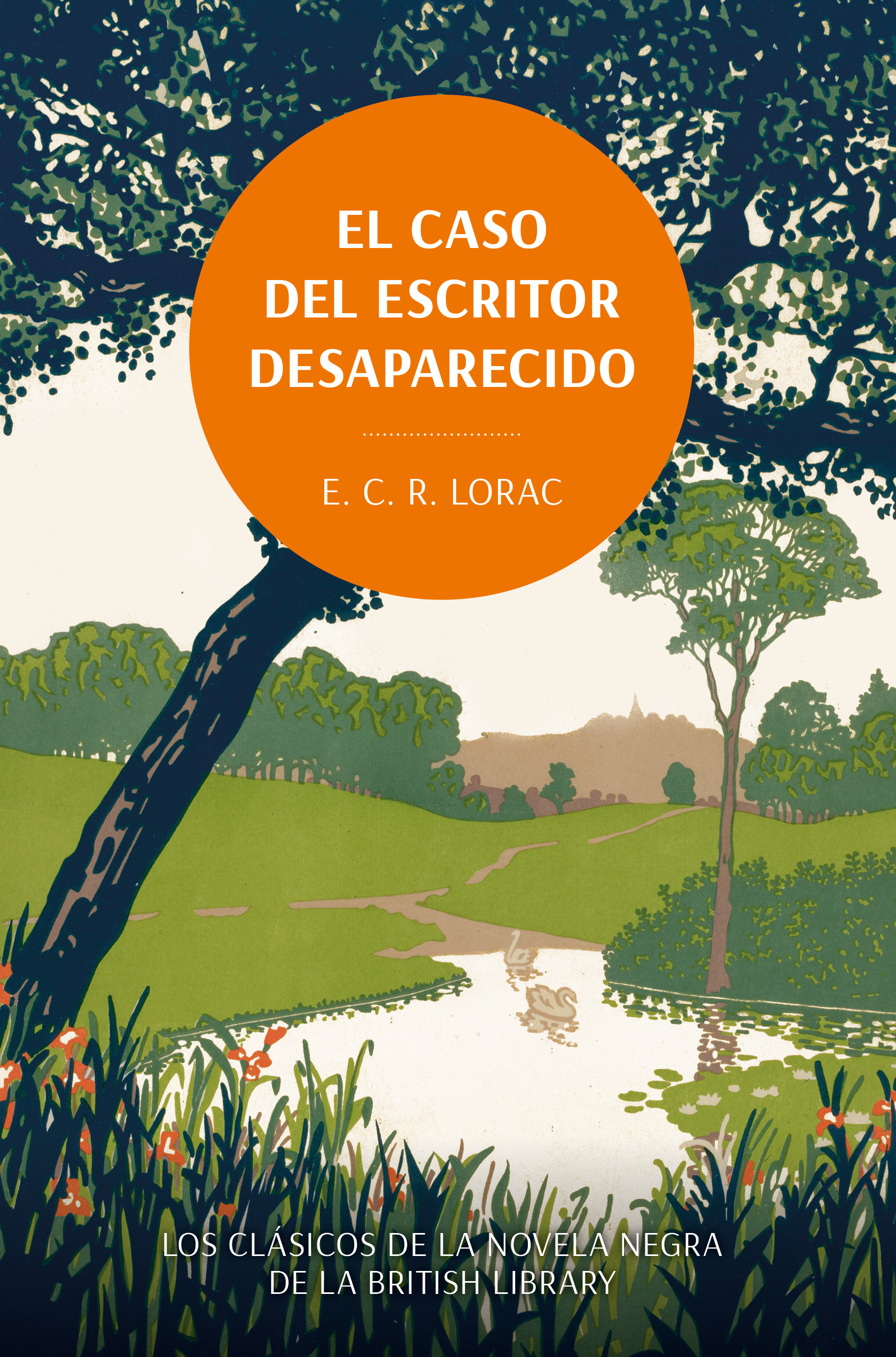 El caso del escritor desaparecido liburaren azala