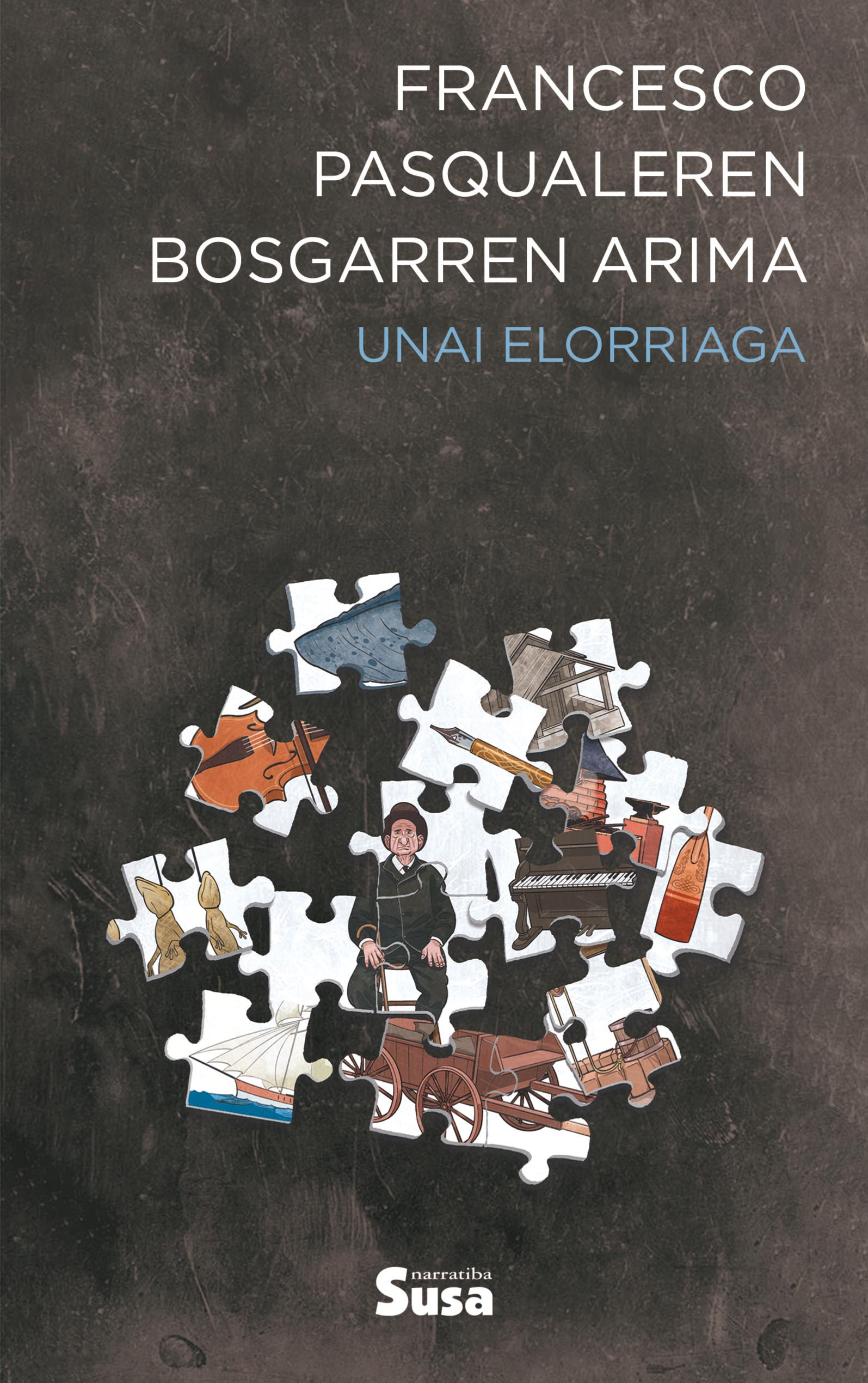 Franceso Pasqualaren bosgarren arima liburuaren azala