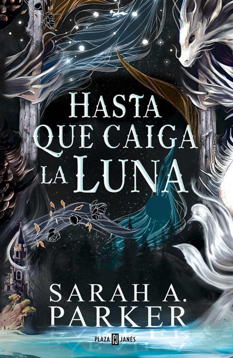 Hasta que caiga la luna liburuaren azala