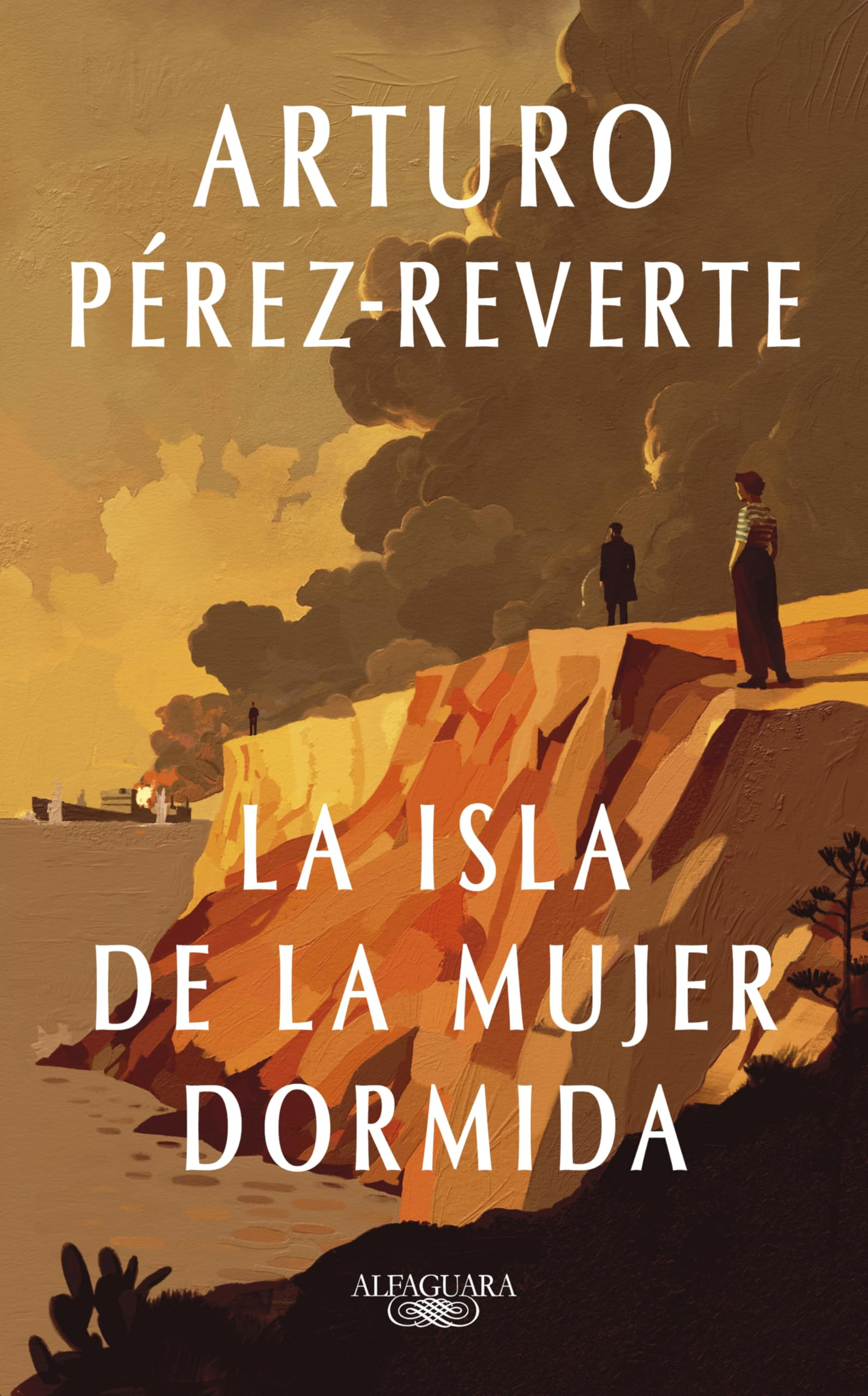 La isla de la mujer dormida liburuaren azala