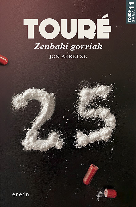 Zenbaki gorriak liburuaren azala